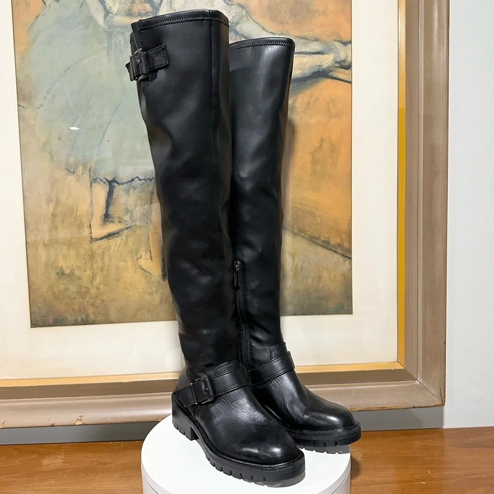 🌸VINCE CAMUTO🌸 Abrila Black Over The Knee Boot Size: 5M